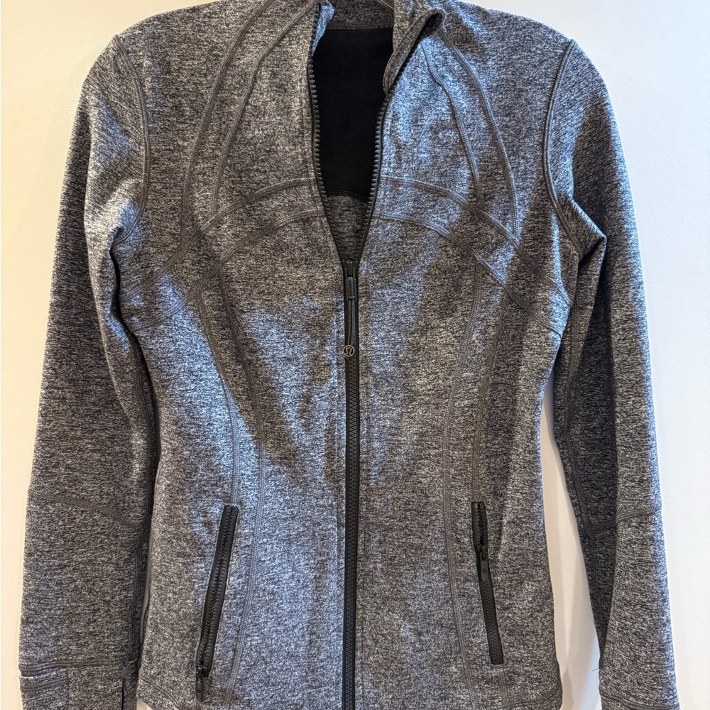 Lululemon Athletica Heathered Gray define jacket